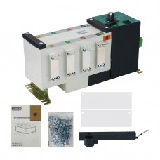 250A 4P Diesel Generator Set ATS Controller Automatic Transfer Switch Intelligent Dual Power Supply