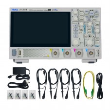 RIGOL DHO814 100MHz 4-Channel 12Bit Portable High Resolution Digital Oscilloscope 7-inch Touch Screen with 4PCS 150MHz Probes
