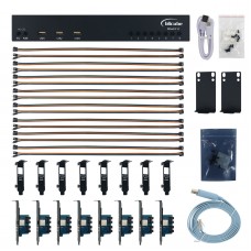 BliKVM Switch V2 HDMI-compatible Switch 8-IN 1-OUT Remote Switching 8-Channel KVM+ATX Switcher 1080P 60Hz