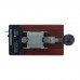 Deep Annatto Base Version Automatic/Manual Morse Code Telegraph Key Mini CW Key for Learning and Training