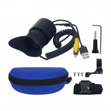 V770 PRO-C NEW Portable Wearable Head Mounted Display 1024x768 HD Display with 38mm Eyepiece for Security Monitors FPV Aircraft