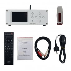 Silvery DV20C-BT DAC Audio Decoder Digital Turntable USB Flash Drive DSD Lossless Music Player Bluetooth5.3 ES9038 Decoding
