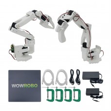 SO-100/LeRobot Assembled 12DOF Robotic Arm Two Mechanical Arms for Embodied Intelligent Robot