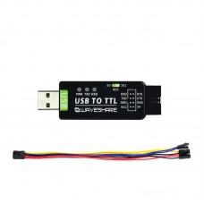 Waveshare Industrial USB to TTL Converter with Original FT232RNL Multi Protection & Systems Support