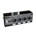 Pair of 4XLR-F + 4XLR-M Audio/DMX Over Network Cable Extender 4-Channel XLR Ethernet Cable Extender Compatible with DMX/AES/COM
