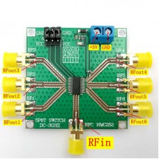 HMC252 DC-3GHz RF Single-Pole Six-Throw Switch Non-reflective SP6T Switch Integrated 3:6 TTL Decoder