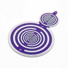 Model-A Tesla Polarized Energy Optical Disc Double-sided Lakhovsky MWO Energy Disc Multi-wave Oscillator Resonant Antenna