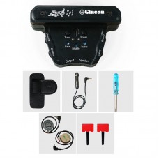 JS-APE301 Folk Guitar Multifunctional Soundhole Pickup DSP Processing Support Reverb/Delay/Chorus Digital Effects