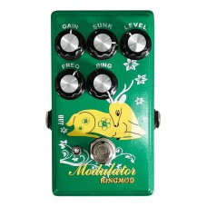 RingMOD Electric Guitar Effects Pedal Single Ring Modulator DC9V Loop Metal Modulation Effects