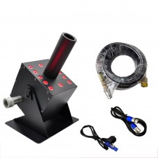 TP-T21 12x3W RGB LED CO2 Jet Machine with 6-Meter Gas Hose Stage Performance Effects Machine 110V/220V