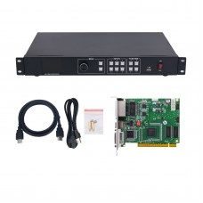 TS802D + AMS-MVP300 Linsn LED Control Card and Full Color LED Video Processor for Video Wall Screen