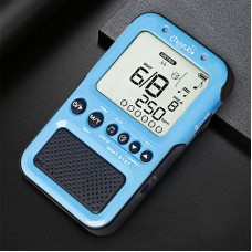 Cherub WMT-918T 3-in-1 Rechargeable Tuner Metronome (Blue) w/ Foldable Stand for Stereo Headphones