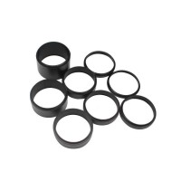 8PCS 3/5/7/10/12/15/20/30MM Focal Length Extension Ring Kit M48x0.75mm Astronomical Telescope Accessory