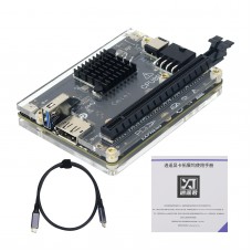 Cmini High Speed GPU Expansion Dock JHL7440 High Power Graphics Card Expansion Dock Type-C Charging with 60cm Thunderbolt4 Cable