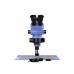 MJ-6565PRO 6.5-65X Continuous Zoom Trinocular Stereo Microscope for Mobile Phone Repair and Maintenance