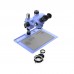 MJ-7050PRO 7-50X Continuous Zoom Trinocular Stereo Microscope for Mobile Phone Repair and Maintenance