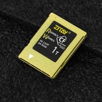 ZITAY Third Generation CFexpress to SSD CFexpress Card Reader (Golden) for S52 Canon R1 XH2 XH2S Z8