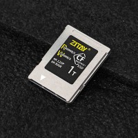 ZITAY Third Generation CFexpress to SSD CFexpress Card Reader (Silver) for S52 Canon R1 XH2 XH2S Z8
