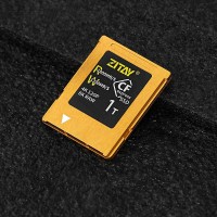 ZITAY Third Generation CFexpress to SSD CFexpress Card Reader (Golden Copper Color) for S52 R1 XH2
