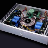 Transaudio G5 120W x 2 Power Amplifier (220V BC Capacitor Version Silver) w/ Circuit for Goldmund 29