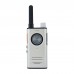 Pair of White M11 430-440MHz Ultra-thin Handheld Walkie Talkie Type-C Charging Support APP Frequency Writing for Mijia