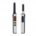 Pair of White M11 430-440MHz Ultra-thin Handheld Walkie Talkie Type-C Charging Support APP Frequency Writing for Mijia