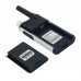 Pair of White M11 430-440MHz Ultra-thin Handheld Walkie Talkie Type-C Charging Support APP Frequency Writing for Mijia