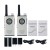 Pair of White M11 430-440MHz Ultra-thin Handheld Walkie Talkie Type-C Charging Support APP Frequency Writing for Mijia