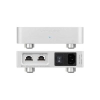 Silvery EFI HiFi Audio Photoelectric Isolator Ethernet Signal Noise Purifier Linear Power Supply Filter