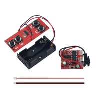 4-Channel 2.4GHz Transmitter Receiver Kit Wireless Remote Control For Toy Car Model Ship DIY                                