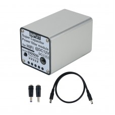 12V 5F Super Capacitor Power Filter Module for Hifi Line Filter EMI Filter DC2.1 Input Output Ports