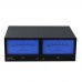 MK-II 2U 90-245V Dual VU Meter Display Audio VU Meter High Performance Level Meter for Audio Amplifier