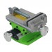 3 Inch Vice Precision Machine Vice 2-Way Cross Slide Vice Suitable for Bench-Type Drilling Machines