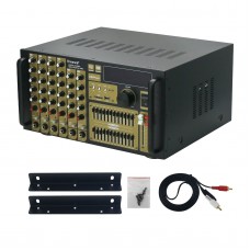 600W+600W High Power Professional Audio Amplifier 8xTTA1941 Power Amplifier Tube for Toshiba with Built-in Bluetooth