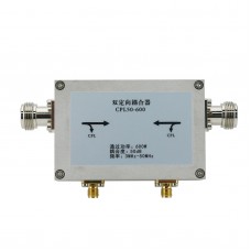 300KHz-50MHz 50dB Coupling 600W High Power Bidirectional Coupler HF VHF High Quality RF Accessory