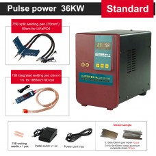 811A 36KW Industrial Smart Spot Welding Machine with S-75B (35mm^2) + S-73B (25mm^2) Welding Pen