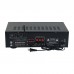 SR-3800 1000W 220V Bluetooth Amplifier 5.1CH Karaoke Digital Surround Power Amplifier (Green Screen)