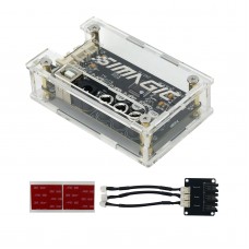 Simagic P2000-HCB Haptic Control Box for P-HPR Haptic Pedal Reactors and Transparent Crystal Head