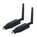 Mini Portable 1080P HDMI-compatible Wireless Projector 150m with 1 Video Transmitter and 4 Receivers