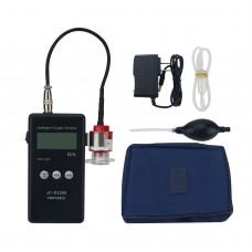 JC-D2200 Portable Oxygen Analyzer O2 Analyzer (w/ UK Sensor) Supports Oxygen Range of 0.000-99.99%