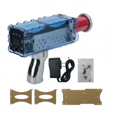 Fourth Generation 2900mAH Handheld Tesla Coil Punk Tech Style Decoration 10CM Artificial Arc Support Voltage Display