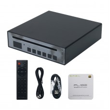 SMSL Black PL100 Digital CD Player Support for MQA Decoding Headphone Amplifier with Remote Control