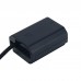 FusionRig D-Tap to NP-FZ100 Nylon Braided Wire False Battery Analog Battery Power Supply for SONY DSLR