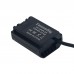 FusionRig D-Tap to NP-FZ100 Nylon Braided Wire False Battery Analog Battery Power Supply for SONY DSLR