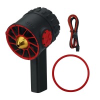 90mm/3.5" Duct Fan 5KG Violent Fan Turbo Fan (Black) for Vehicle & Garden Cleaning & Snow Removal