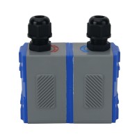 TM-1 Room Temperature Ultrasonic Flow Meter Sensor IP68 Waterproof Measuring Probe for DN50-700 Tubes