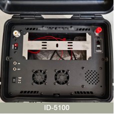 Black Mobile Radio Case Mobile Radio Box for ICOM ID-5100 Mobile Transceiver with Large Screen