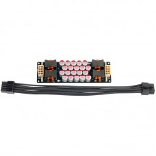 PCHIFI CPU 8Pin 1-Channel DC Power Filter Board L-C-L 30A Filtering for Digital Broadcasting with 25CM Output Cable