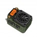 HRD-777 Multifunctional Full Band FM AM SW WB Bluetooth Radio Receiver with Fingertip Gyroscope Design