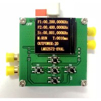 LMX2572 Core Board Phase Locked Loop 75mA 12.5MHz-6.4GHz PLL Module with STM32 Main Control Board and 1.3-inch TFT